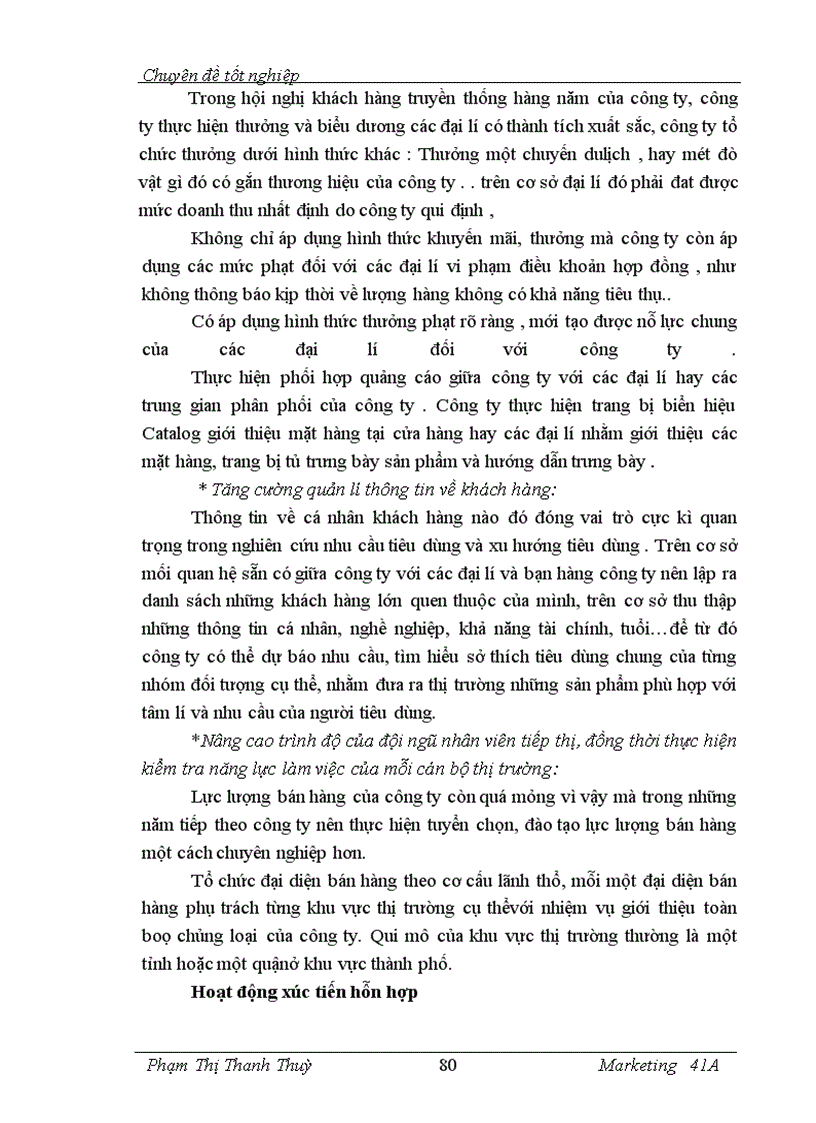 image for page Marketing hỗn hợp mở rộng thị trường chè của Công ty cổ phần chè Kim Anh