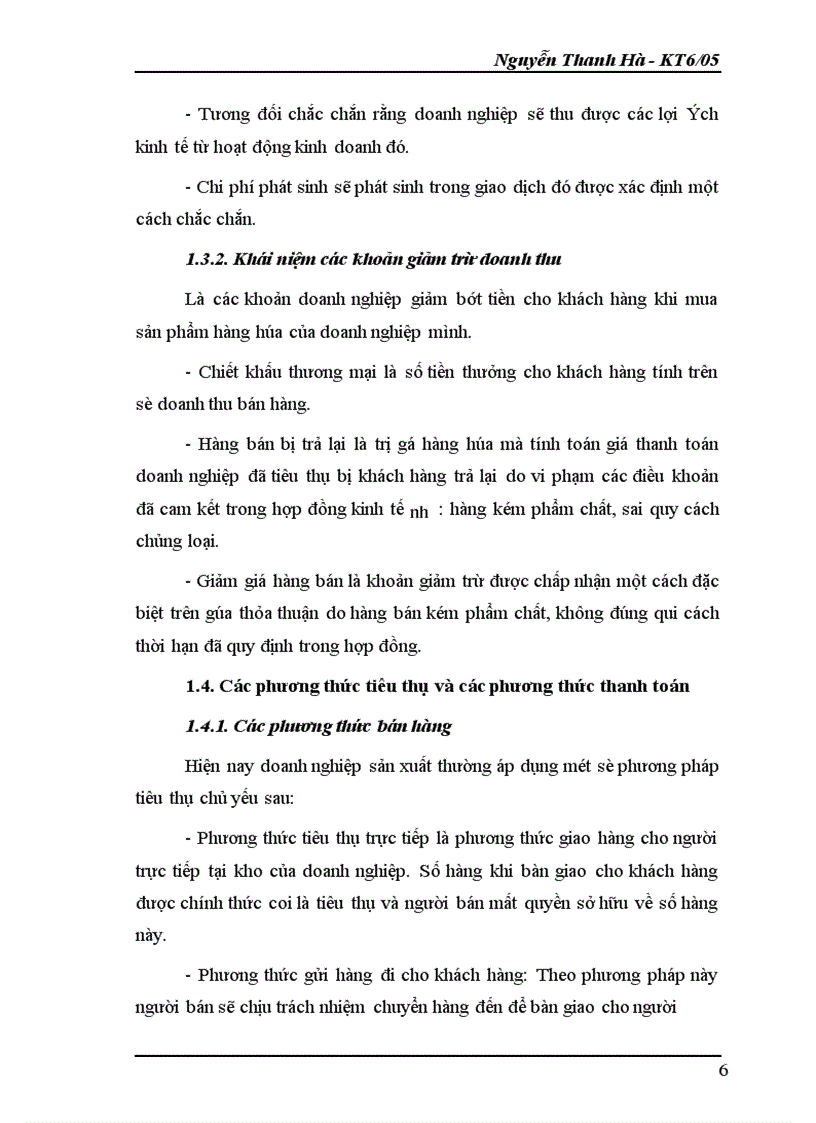 image for page Kế toán hàng hóa và xác định kết quả kinh doanh tại doanh nghiệp Thùy Trang