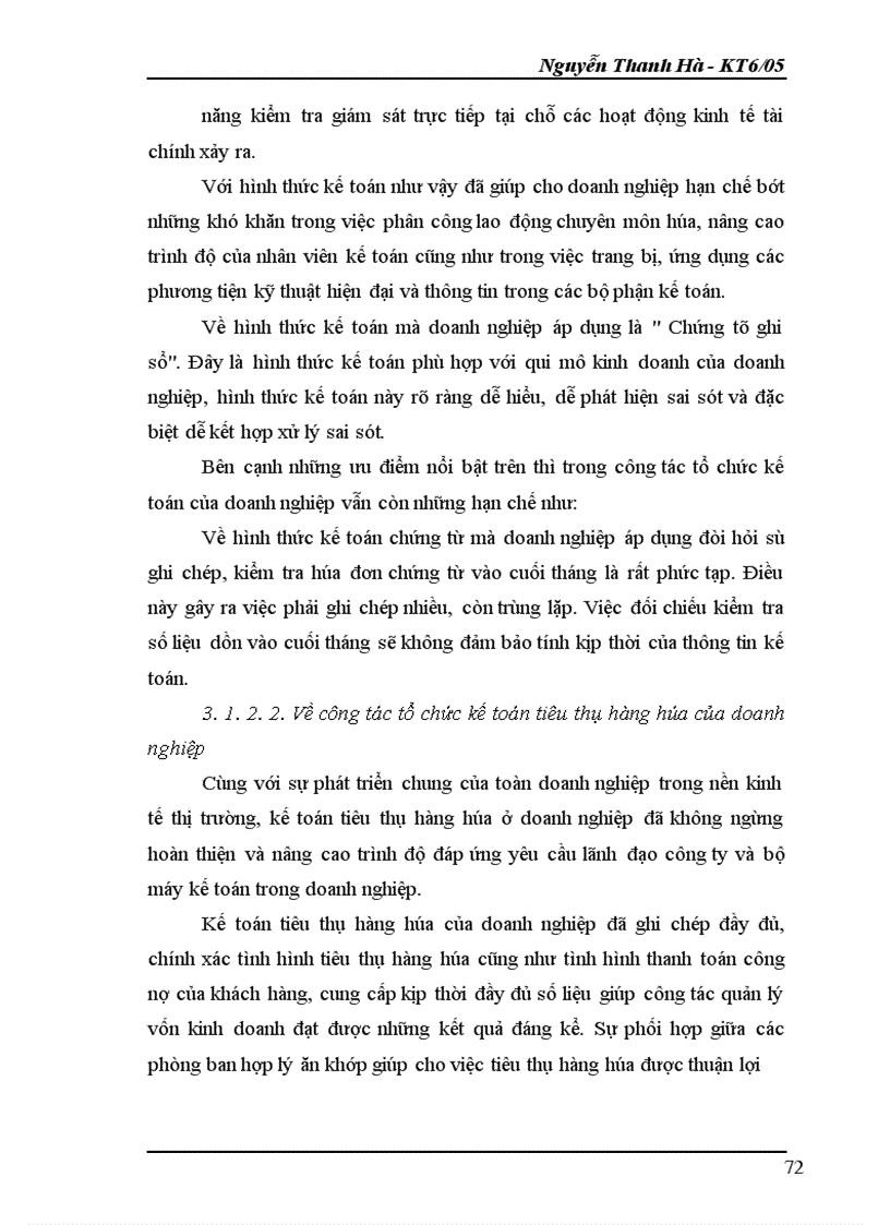 image for page Kế toán hàng hóa và xác định kết quả kinh doanh tại doanh nghiệp Thùy Trang