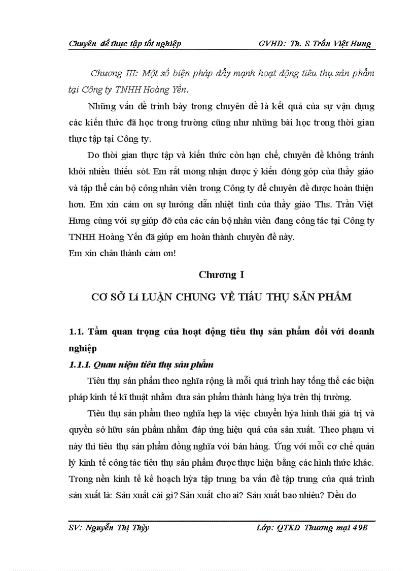 image for page Một số biện pháp thúc đẩy tiêu thụ thiết bị văn phòng tại Công ty TNHH Hoàng Yến