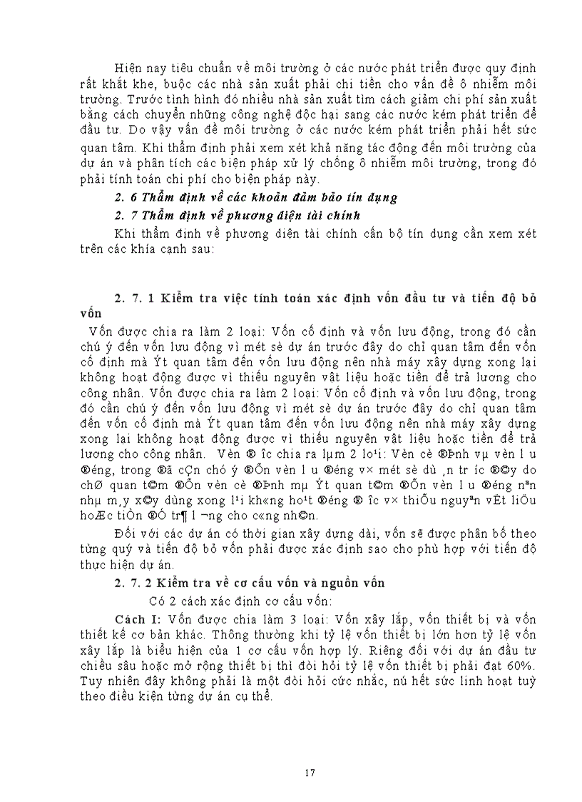 image for page Công tác thẩm định dự án đầu tư tại ngân hàng công thương khu vực II - Hai Bà Trưng