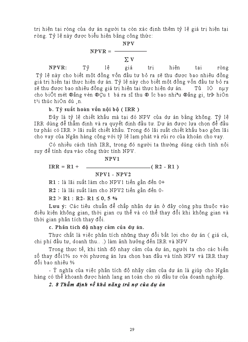 image for page Công tác thẩm định dự án đầu tư tại ngân hàng công thương khu vực II - Hai Bà Trưng
