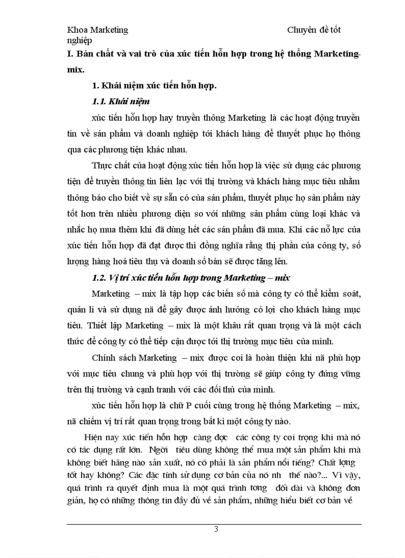 image for page Chính sách xúc tiến hỗn hợp cho sản phẩm nước khoáng Vital của công ty SXKDXNK Bình Minh tại các tỉnh phía bắc