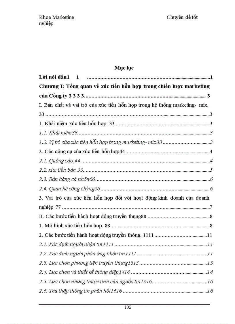image for page Chính sách xúc tiến hỗn hợp cho sản phẩm nước khoáng Vital của công ty SXKDXNK Bình Minh tại các tỉnh phía bắc
