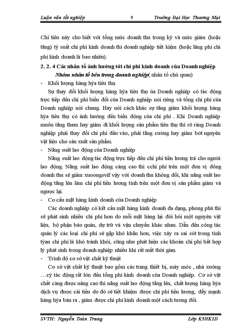 image for page Một số giải pháp hoàn thiện quản lý chi phí kinh doanh của công tyy TNHH DGN Việt Nam