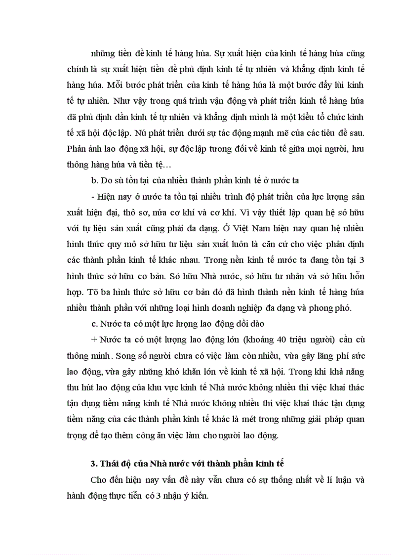 image for page Cơ sở lí luận của việc phát triển kinh tế hàng hóa nhiều thành phần trong thời kỳ quá độ