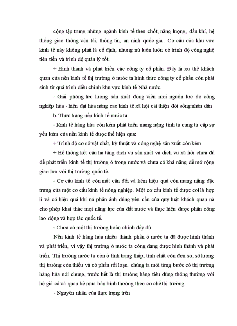 image for page Cơ sở lí luận của việc phát triển kinh tế hàng hóa nhiều thành phần trong thời kỳ quá độ
