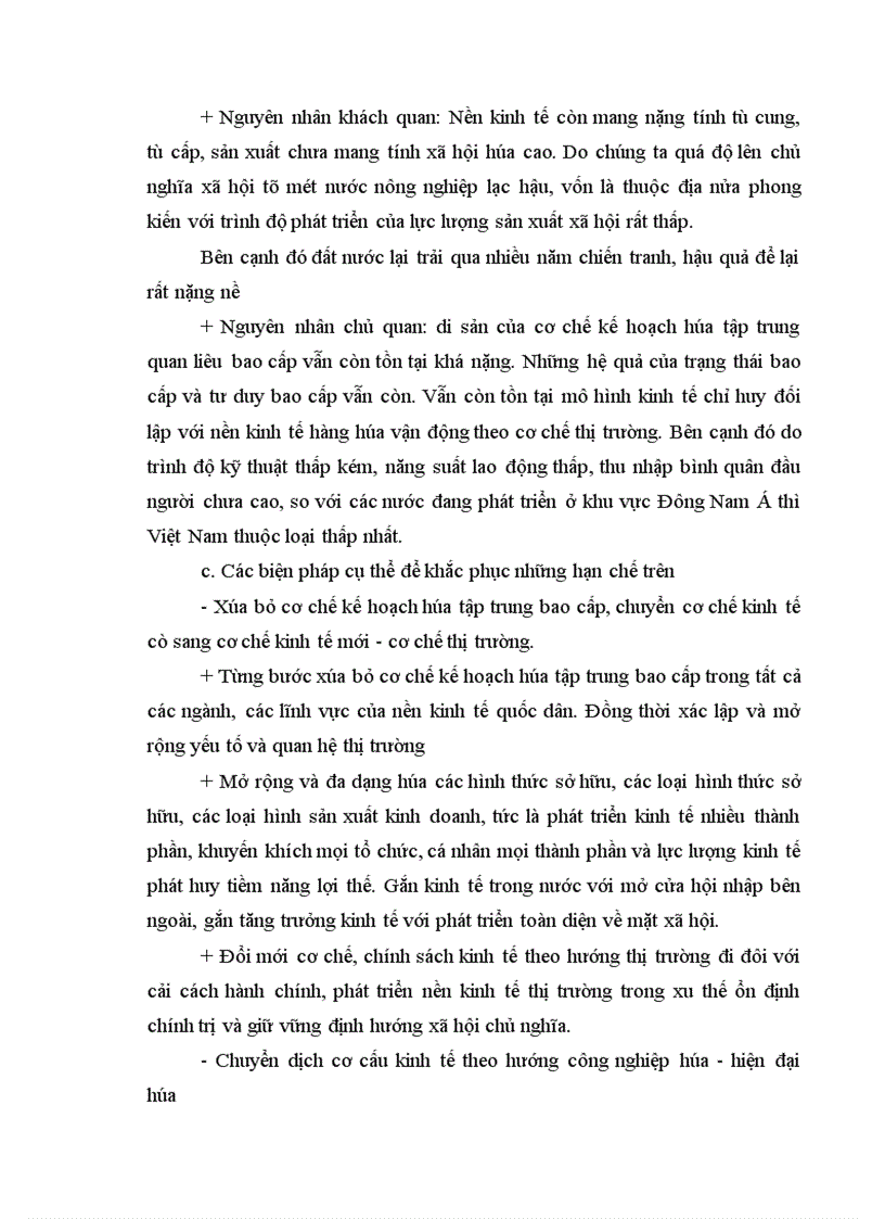 image for page Cơ sở lí luận của việc phát triển kinh tế hàng hóa nhiều thành phần trong thời kỳ quá độ
