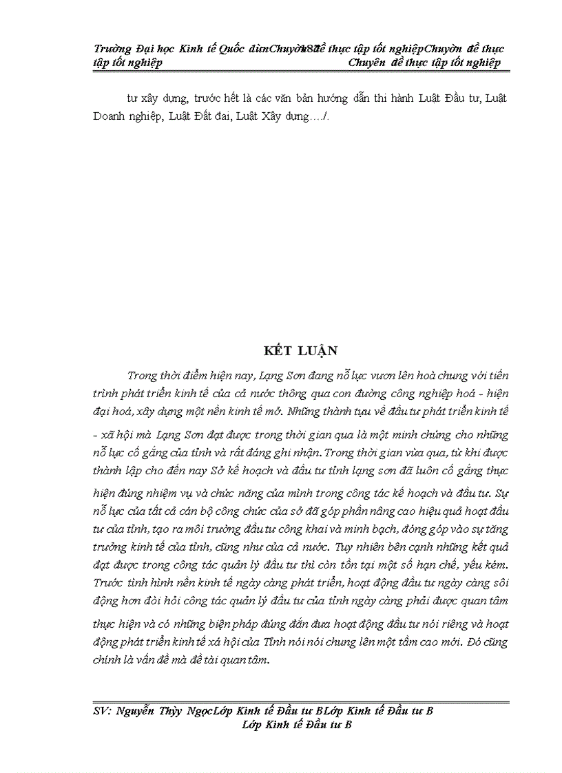 image for page Công tác quản lý hoạt động đầu tư của Sở Kế hoạch và Đầu tư Tỉnh Lạng Sơn: Thực trạng và giải pháp