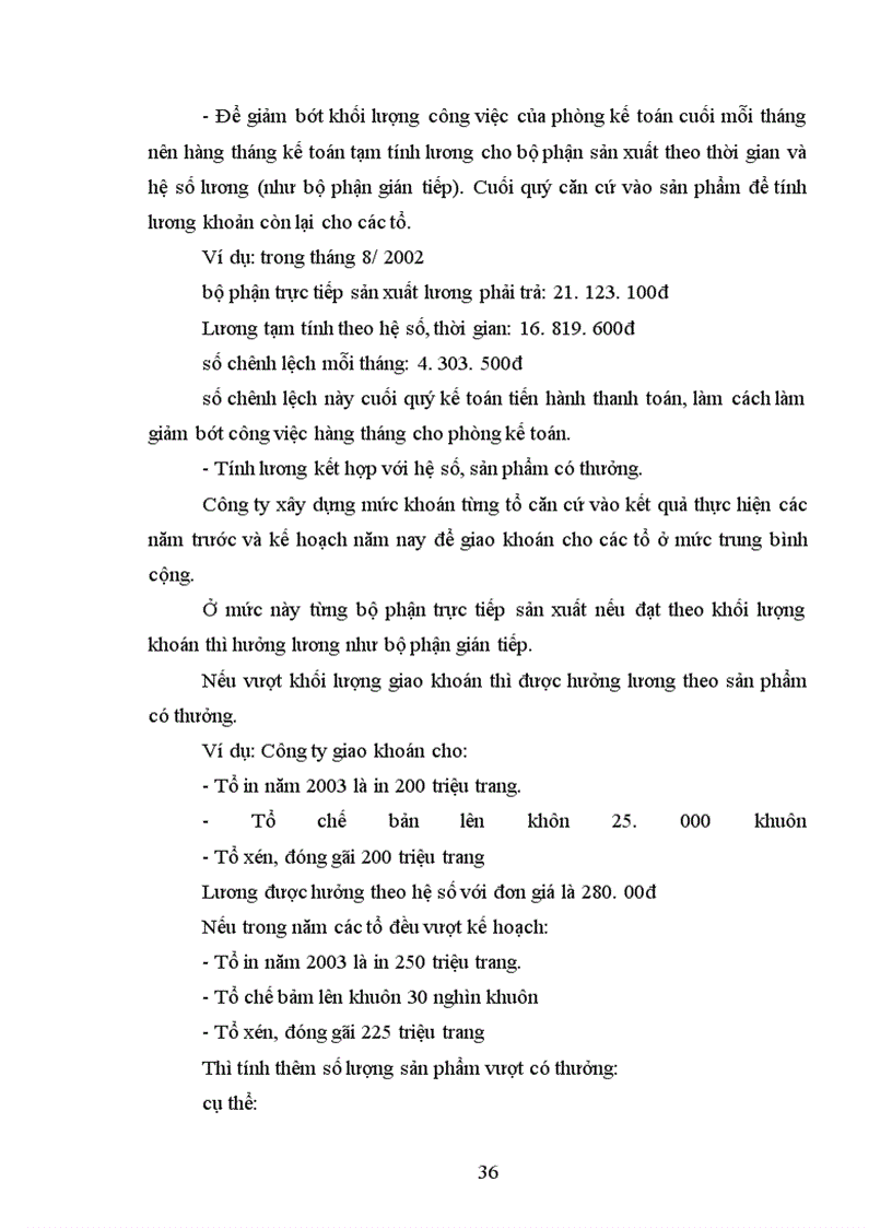image for page Kế toán tiền lương và các khoản trích theo lương tại Công ty In – PHS TBTH Quảng Trị.