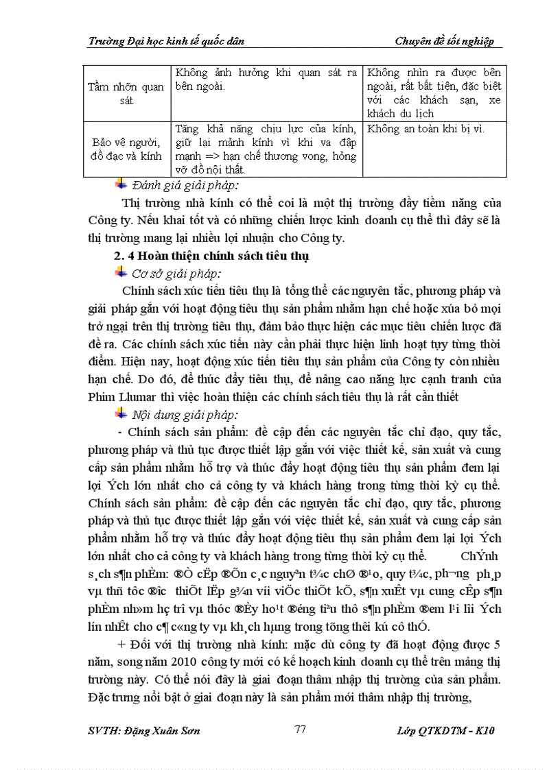 image for page Giải pháp thúc đẩy hoạt động tiêu thụ phim cách nhiệt trên thị trường miền Bắc của Công ty Cổ phần Sản xuất Thương mại Thiên Uy