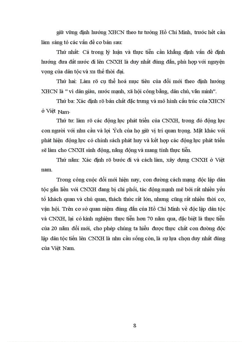 image for page Tư tưởng Hồ Chí Minh về con đường cách mạng Việt Nam độc lập dân tộc gắn liền với chủ nghĩa xã hội.