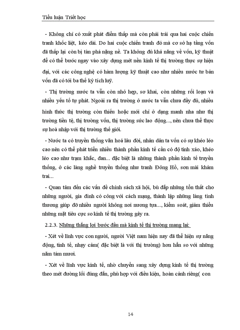 image for page Những giải pháp phát triển kinh tế thị trường ở Việt nam trên cơ sở nguyên lý về cái riêng và cái chung