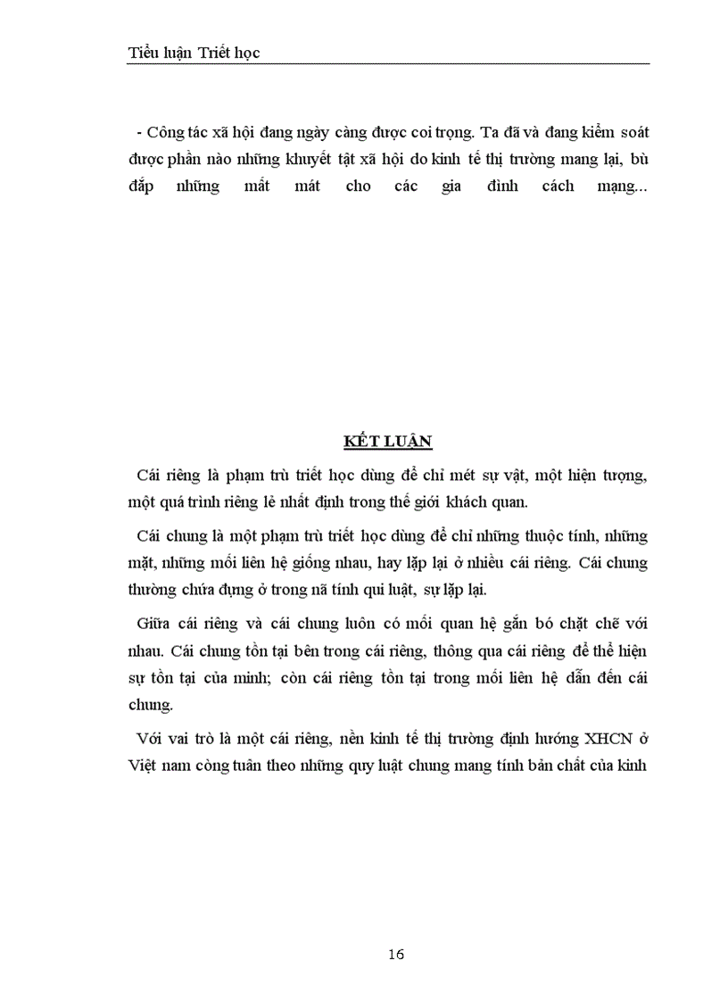image for page Những giải pháp phát triển kinh tế thị trường ở Việt nam trên cơ sở nguyên lý về cái riêng và cái chung