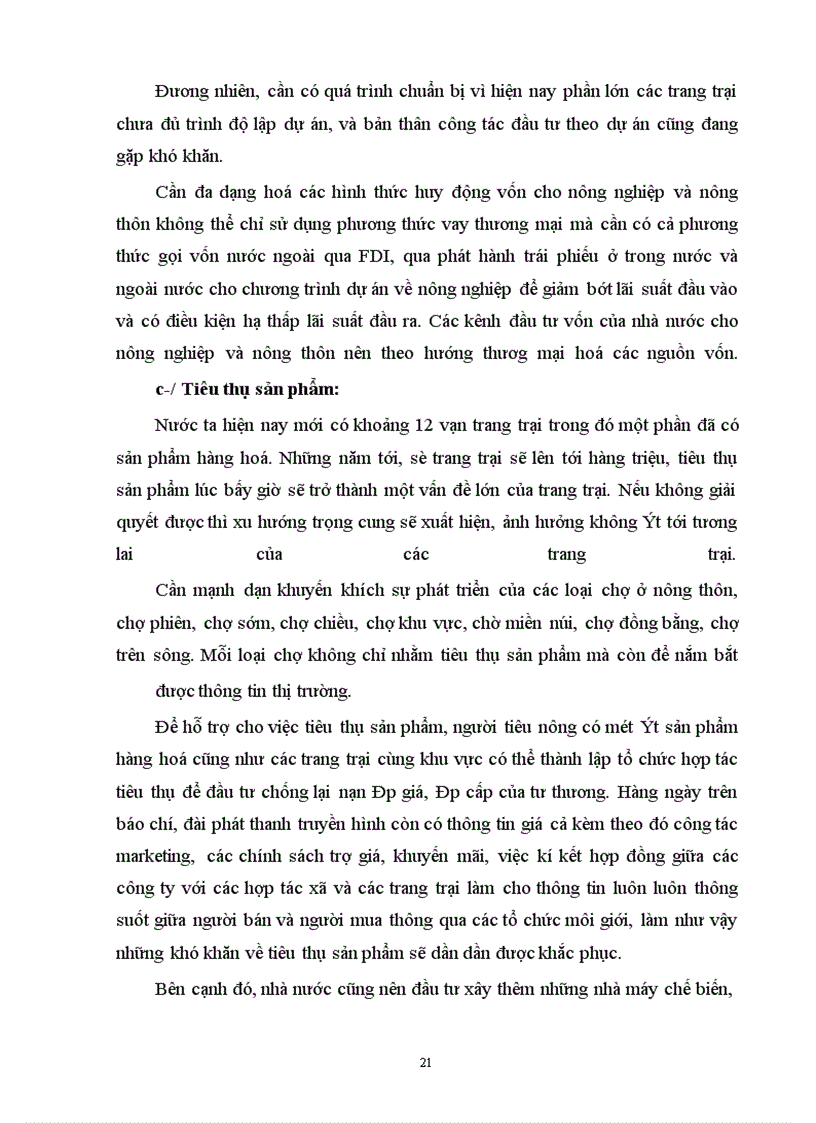 image for page Thực trạng về kinh tế trang trại ở nước ta