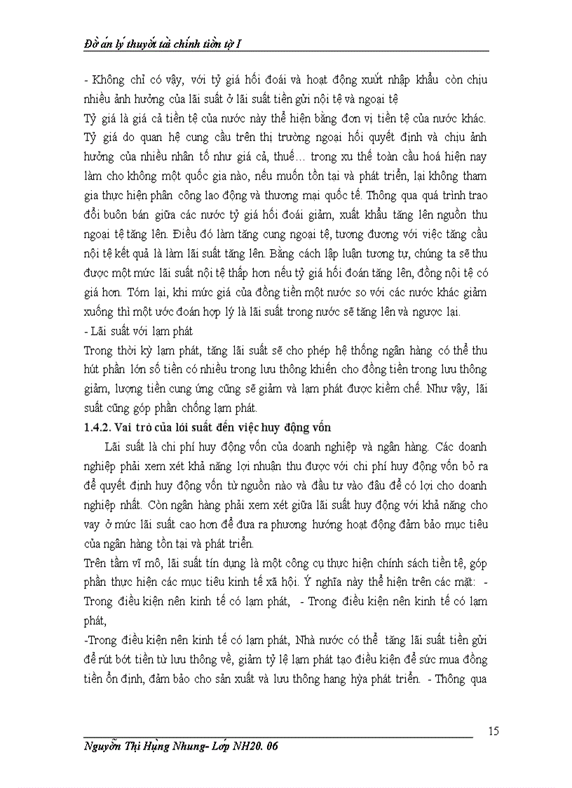 image for page Hoàn thiện chính sách lãi suất ở Việt Nam