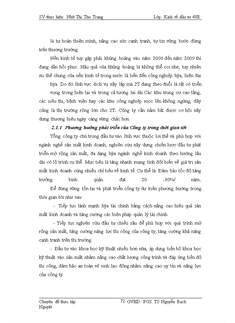 image for page Thực trạng và giải pháp nhằm nâng cao sức cạnh tranh trong đấu thầu ở Công ty Cổ phần kỹ thuật công trình Việt Nam – 2T