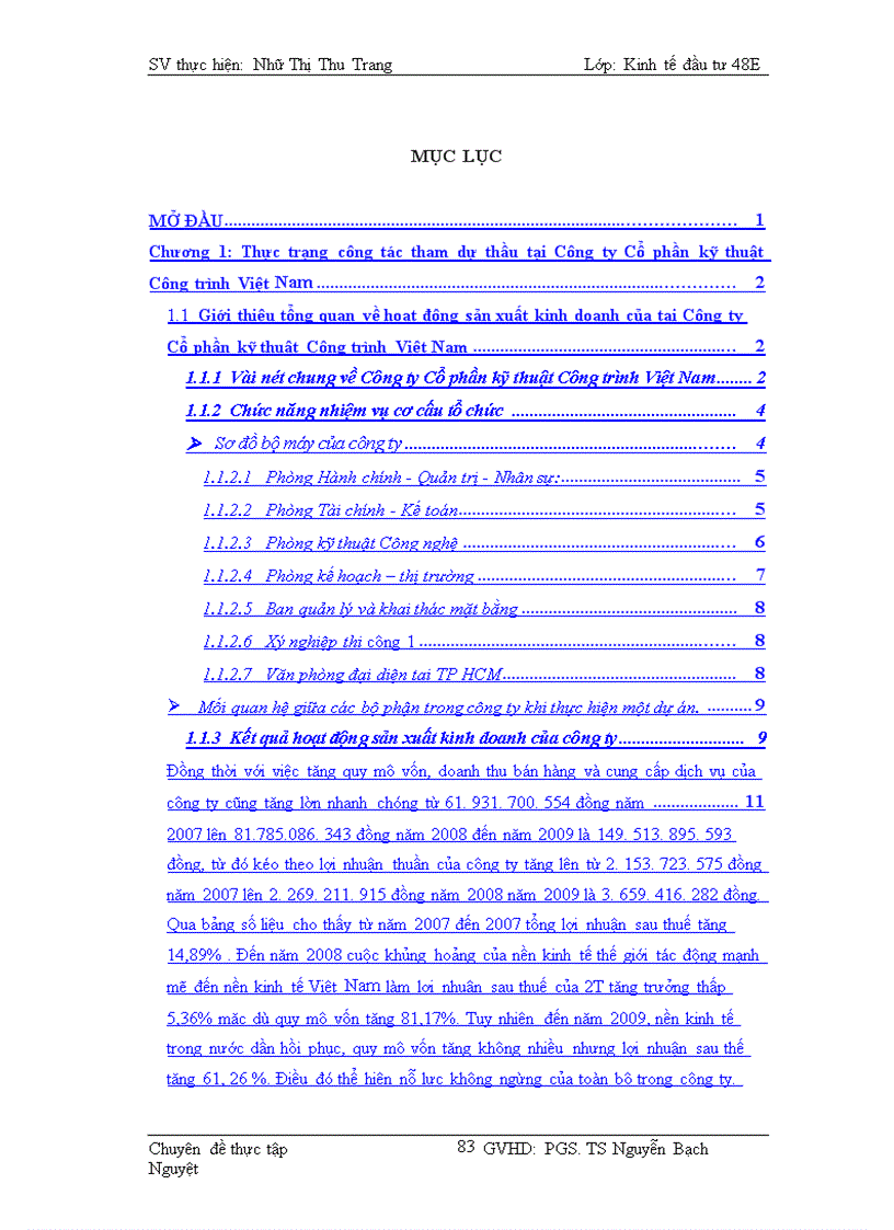 image for page Thực trạng và giải pháp nhằm nâng cao sức cạnh tranh trong đấu thầu ở Công ty Cổ phần kỹ thuật công trình Việt Nam – 2T