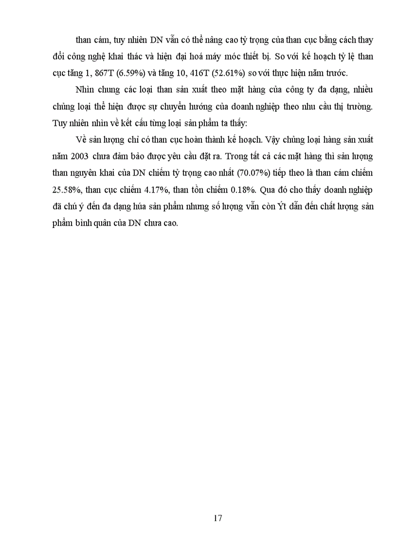 image for page Tình hình sản xuất kinh doanh của Công ty than Dương Cẩm năm 2003