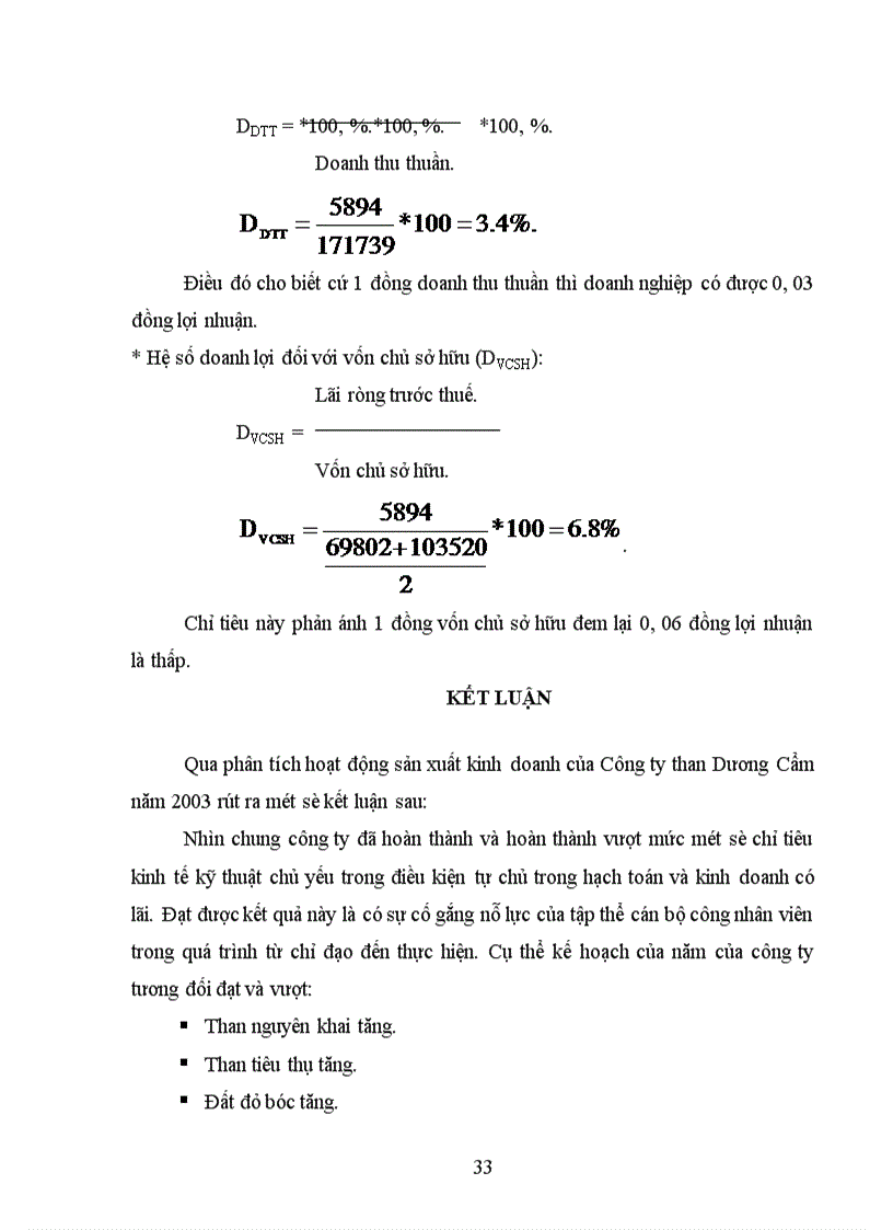 image for page Tình hình sản xuất kinh doanh của Công ty than Dương Cẩm năm 2003