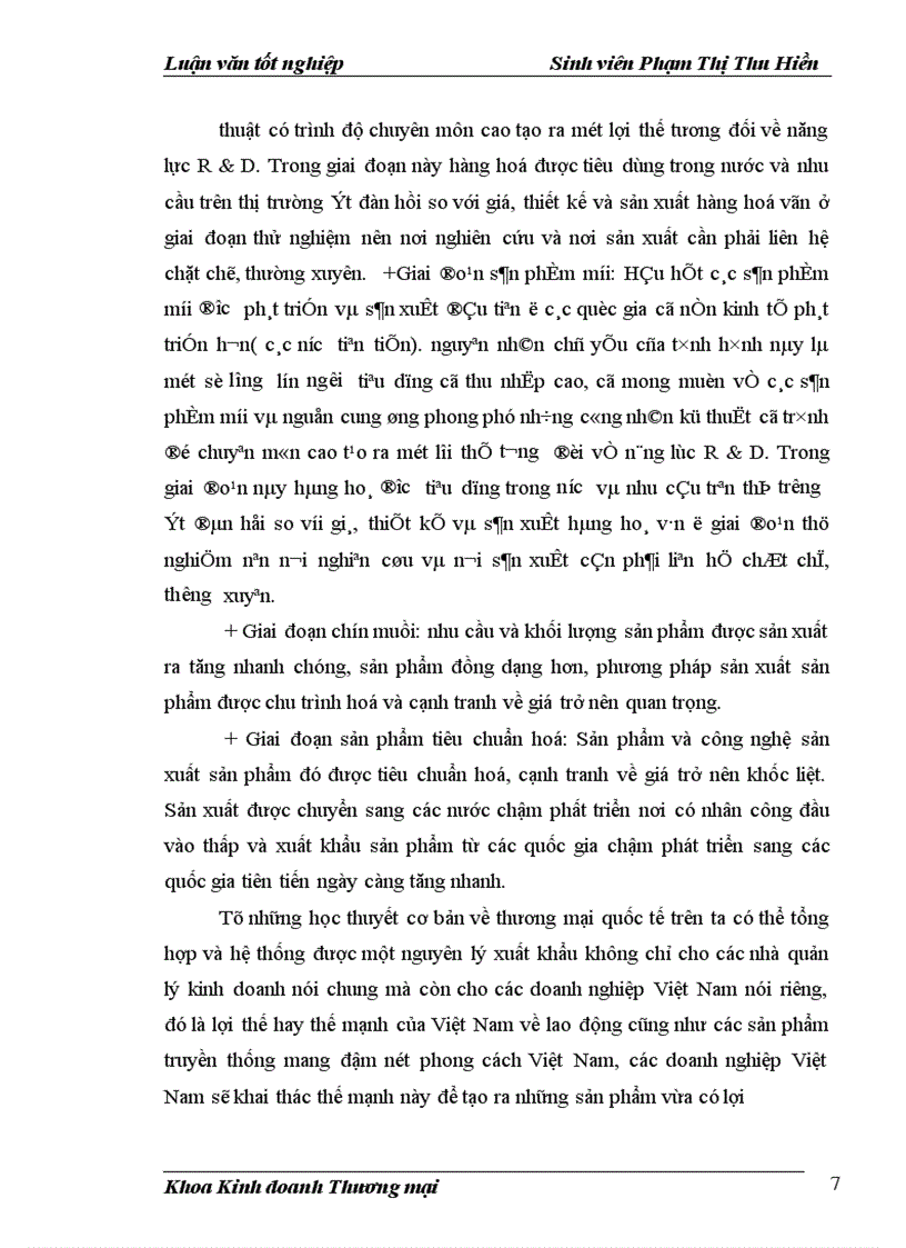 image for page Hoàn thiện các giải pháp MAR- MIX xuất khẩu hàng may mặc của công ty May 10 sang thị trường EU