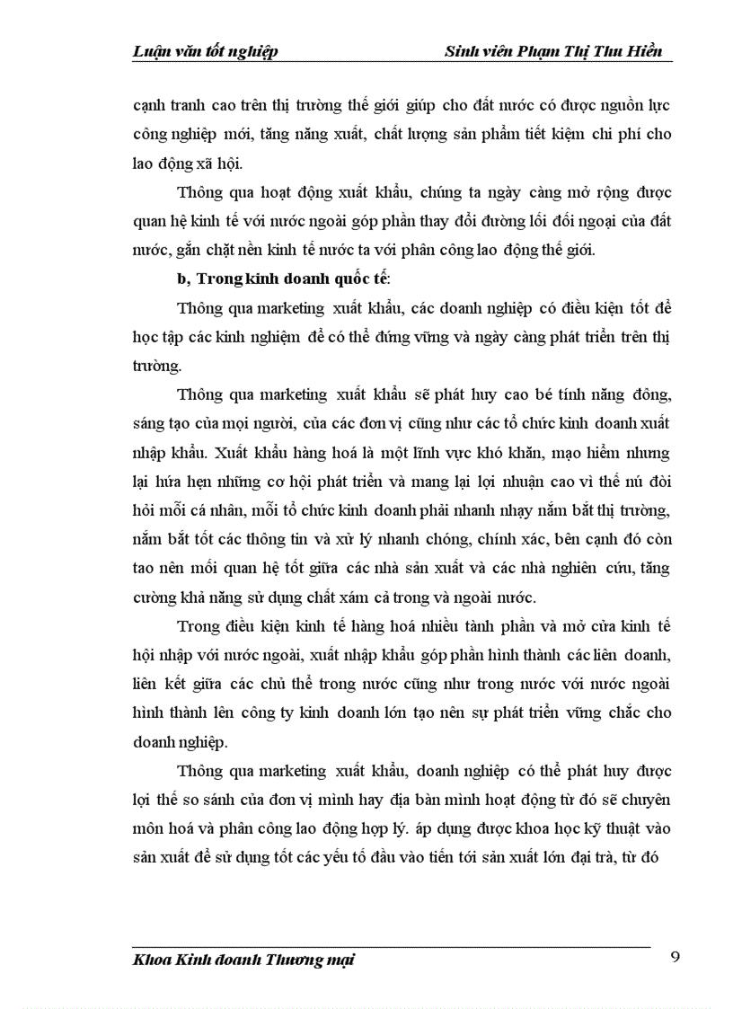 image for page Hoàn thiện các giải pháp MAR- MIX xuất khẩu hàng may mặc của công ty May 10 sang thị trường EU