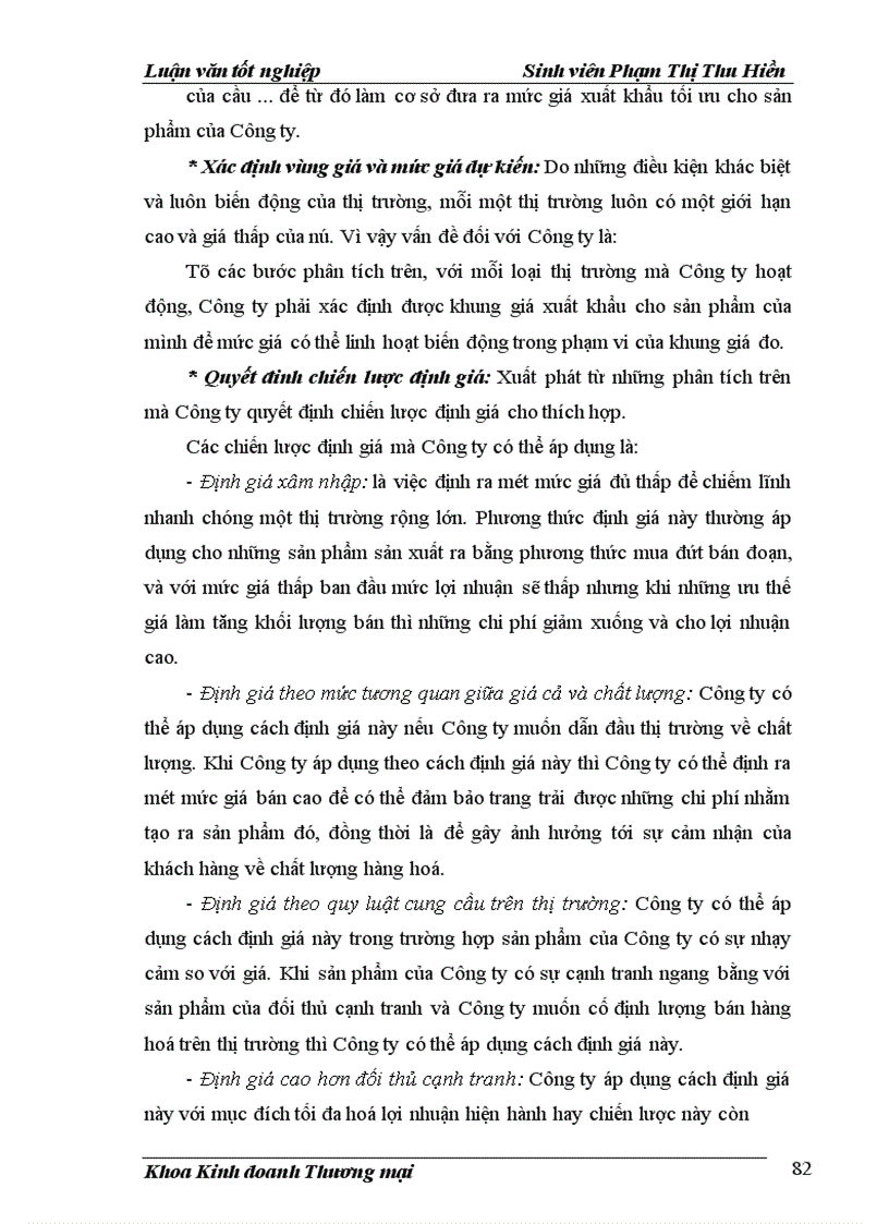 image for page Hoàn thiện các giải pháp MAR- MIX xuất khẩu hàng may mặc của công ty May 10 sang thị trường EU