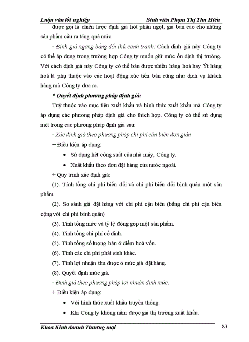 image for page Hoàn thiện các giải pháp MAR- MIX xuất khẩu hàng may mặc của công ty May 10 sang thị trường EU