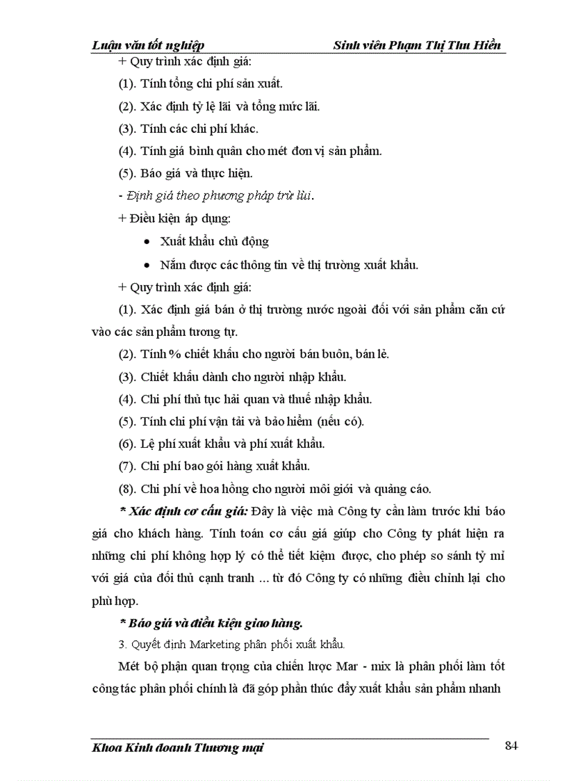 image for page Hoàn thiện các giải pháp MAR- MIX xuất khẩu hàng may mặc của công ty May 10 sang thị trường EU