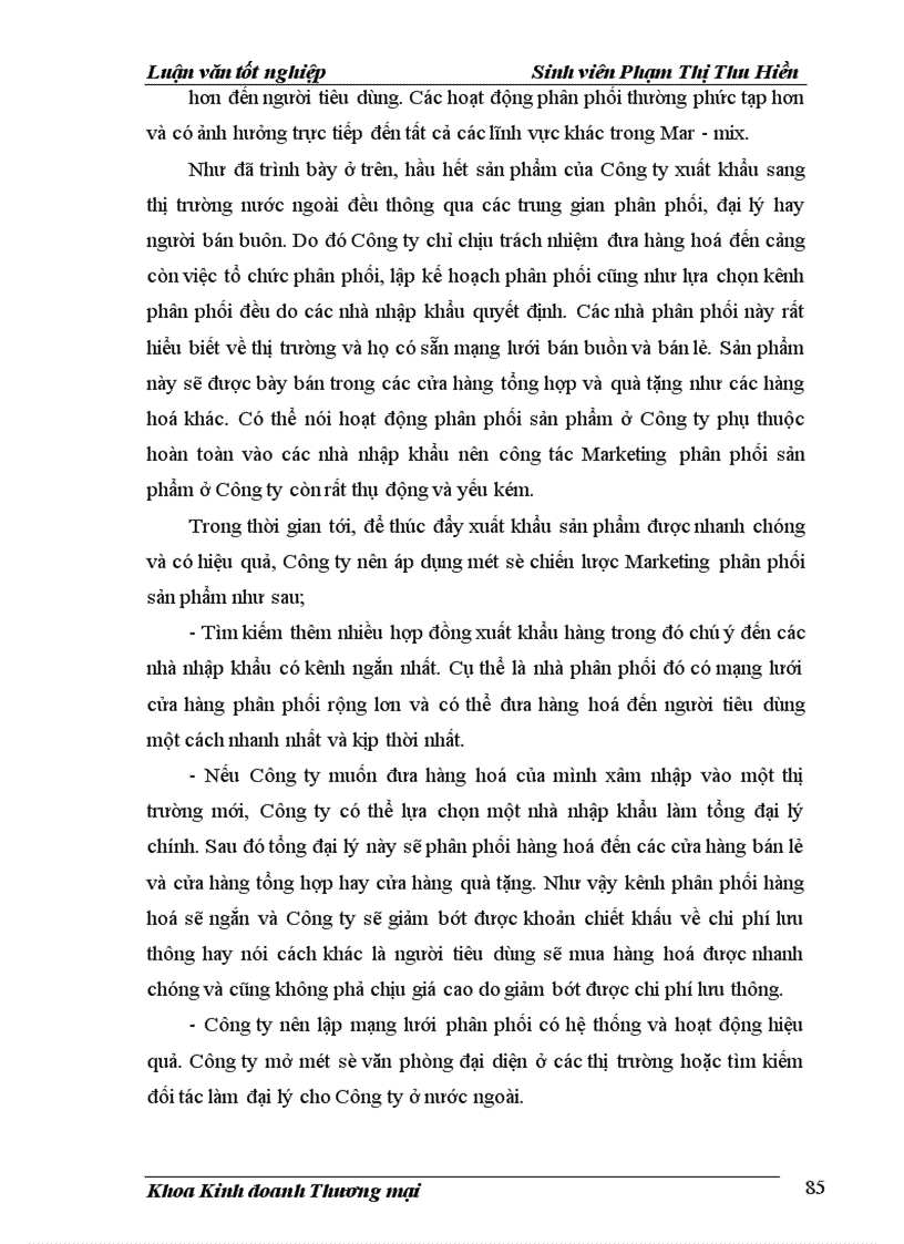 image for page Hoàn thiện các giải pháp MAR- MIX xuất khẩu hàng may mặc của công ty May 10 sang thị trường EU