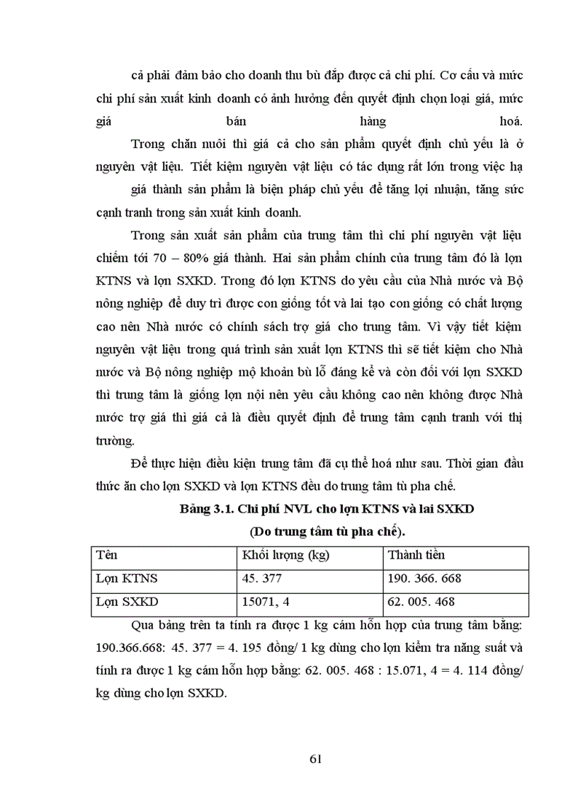 image for page Một số biện pháp nhằm nâng cao hiệu quả kinh tế và hạ giá thành sản phẩm của Trung tâm kỹ thuật lợn giống Trung ương