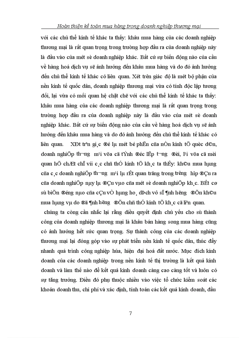 image for page Hoàn thiện kế toán mua hàng hoá ở các doanh nghiệp thương mại