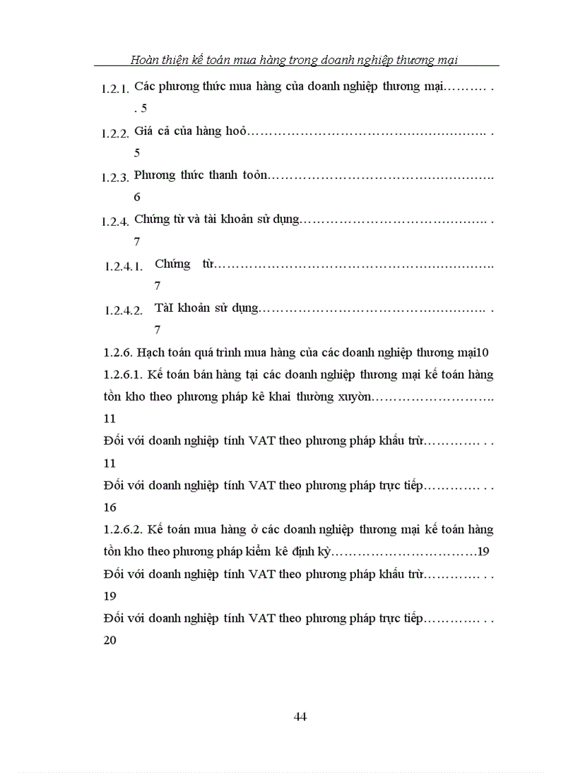 image for page Hoàn thiện kế toán mua hàng hoá ở các doanh nghiệp thương mại