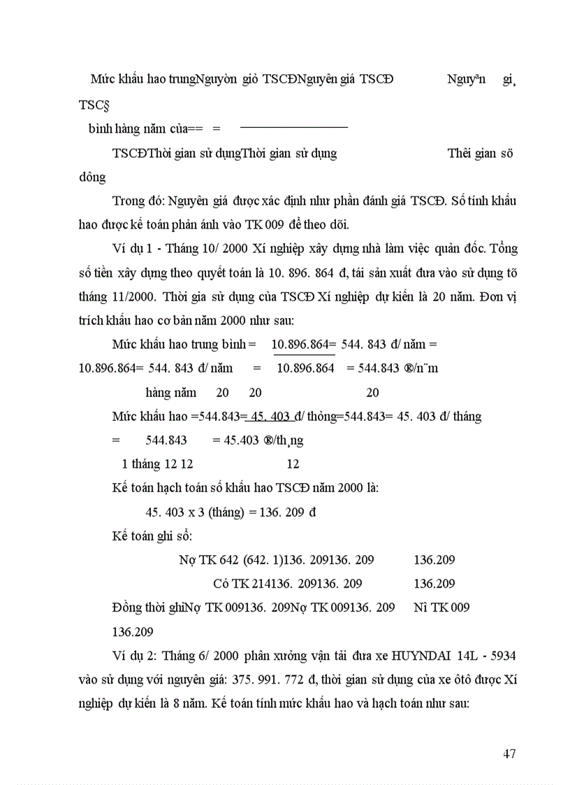 image for page Tổ chức hạch toán TSCĐ với việc quản lý và nâng cao hiệu quả sử dụng TSCĐ