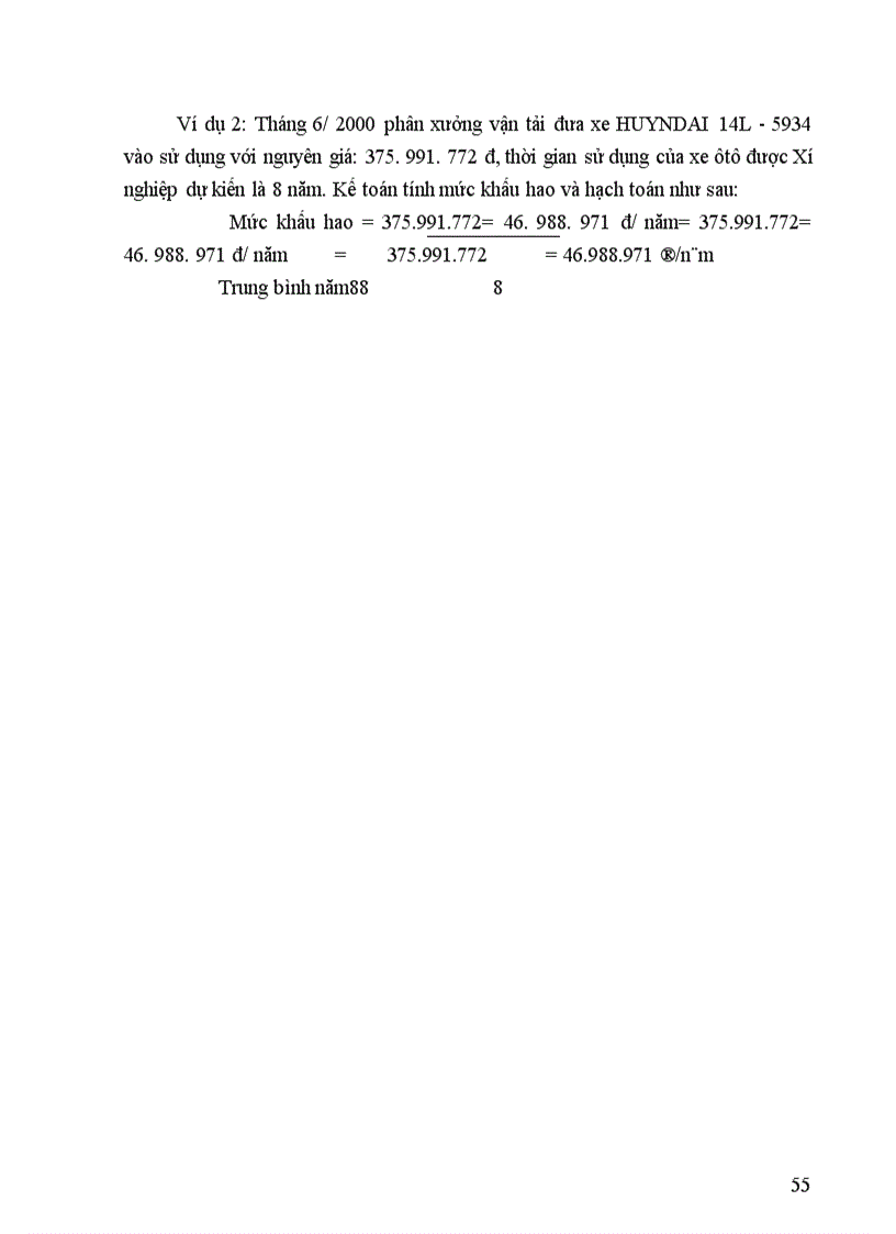 image for page Tổ chức hạch toán TSCĐ với việc quản lý và nâng cao hiệu quả sử dụng TSCĐ