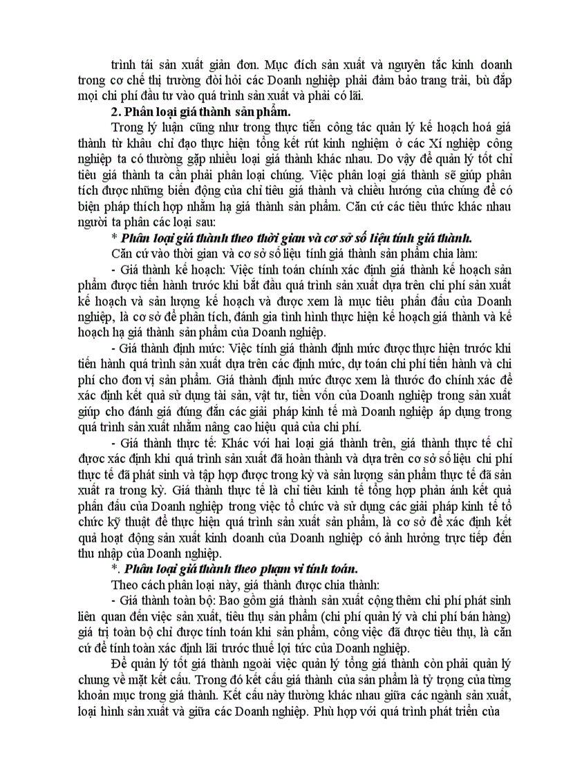 image for page Tổ chức hạch toán chi phí sản xuất và tính giá thành sản phẩm với việc tăng cường công tác quản trị Doanh nghiệp ở Doanh nghiệp tư nhân Hoa Nam
