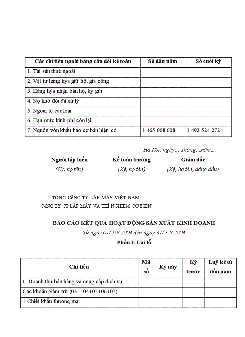 image for page Thực trạng kế toán chi phí sản xuất và tính giá thành sản phẩm xây lắp tại công ty cổ phẩn lắp máy và thí nghiệm cơ điện