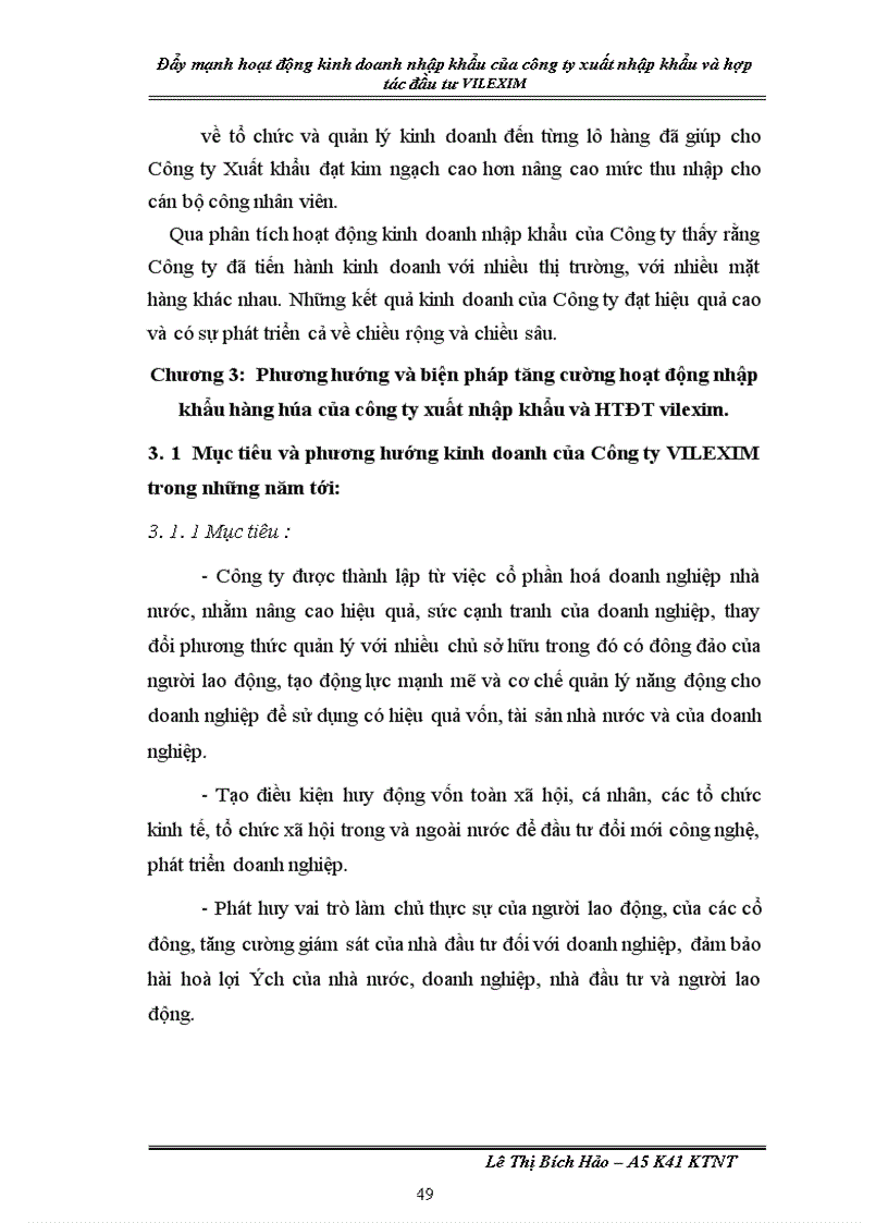 image for page Đẩy mạnh hoạt động kinh doanh nhập khẩu của ng ty xuất nhập khẩu và hợp tác đầu tư VILEXIM