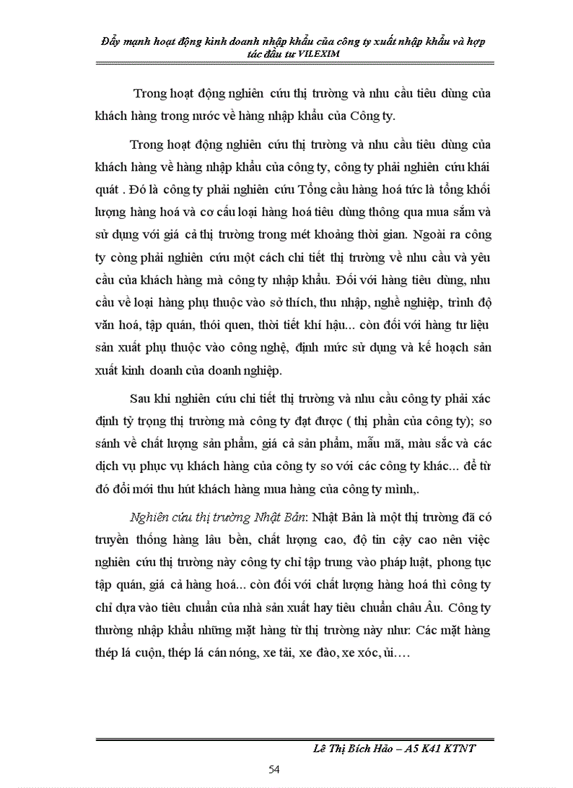 image for page Đẩy mạnh hoạt động kinh doanh nhập khẩu của ng ty xuất nhập khẩu và hợp tác đầu tư VILEXIM