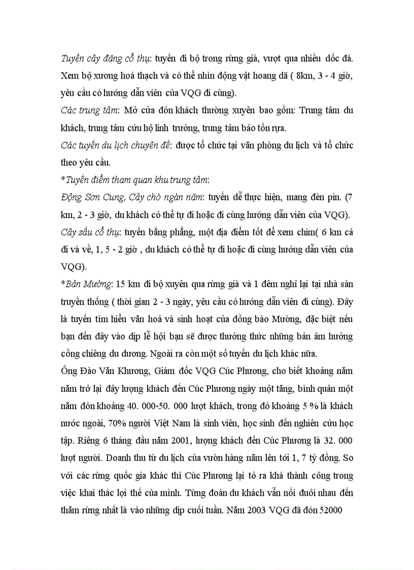 image for page Áp dụng phương pháp chi phí du lịch ( tcm ) để đánh giá giá trị cảnh quan của vqg cúc phương.