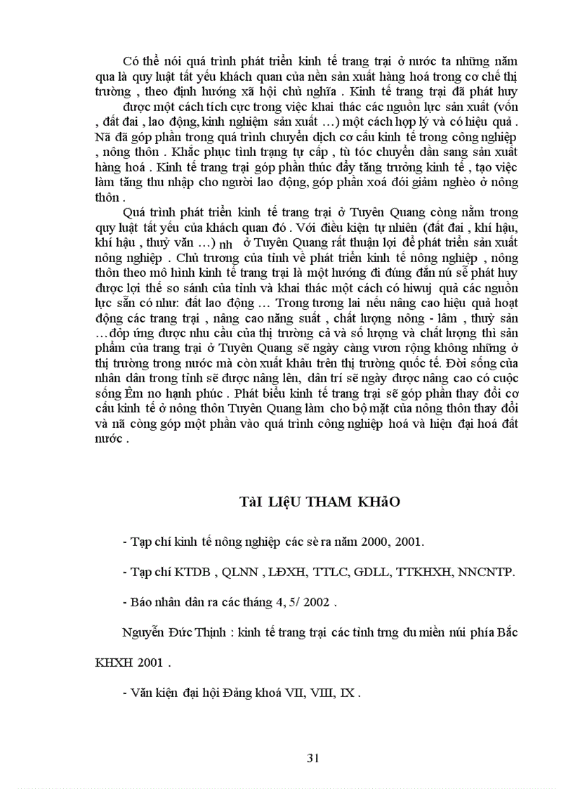 image for page Tiếp tục đổi mới và phát triển kinh tế trang trại ở Tuyên Quang