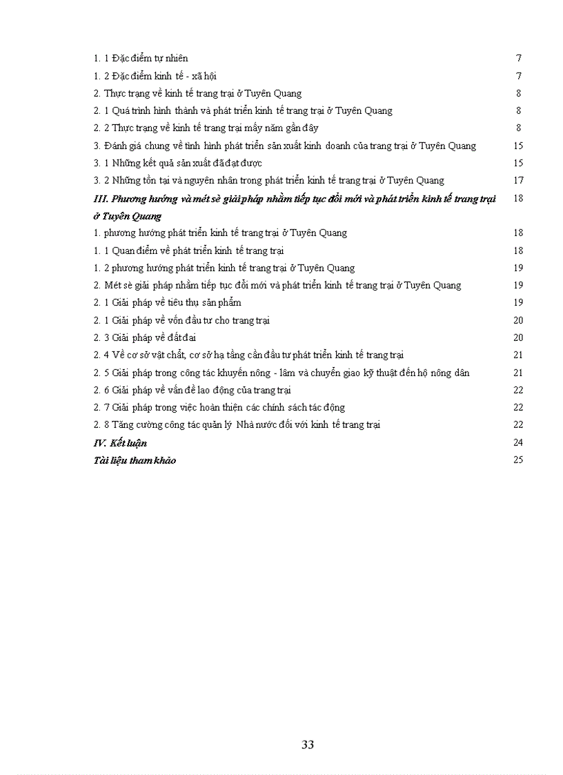 image for page Tiếp tục đổi mới và phát triển kinh tế trang trại ở Tuyên Quang