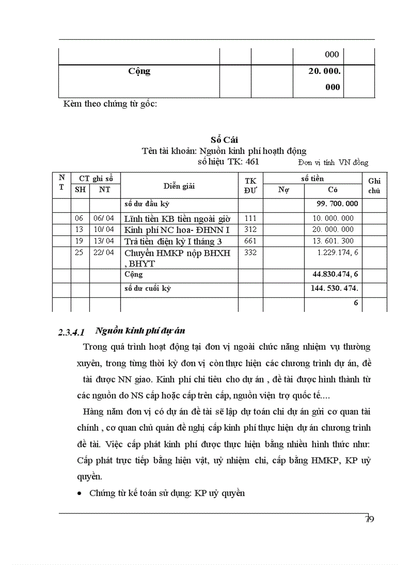 image for page Kế toán HCSN là kế toán tổng hợp
