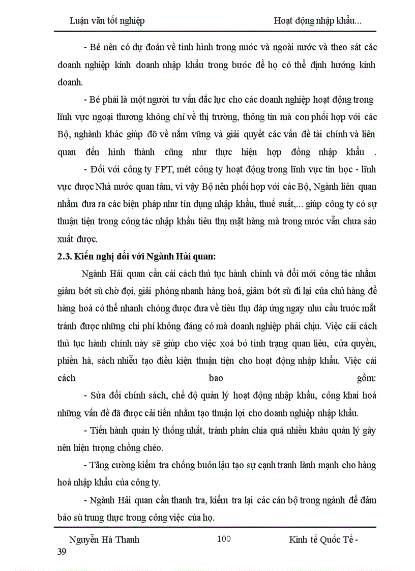 image for page Hoạt động nhập khẩu máy vi tính và phụ kiện máy vi tính của công ty FPT