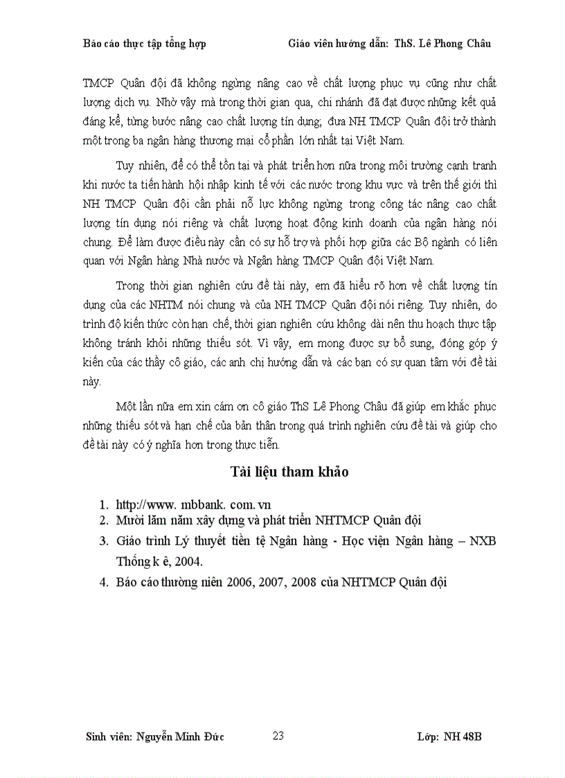 image for page Hoạt động của nh tmcp quân đội