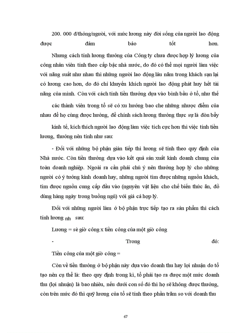 image for page Nâng cao hiệu quả sử dụng lao động tại Công ty khách sạn du lịch Kim Liên