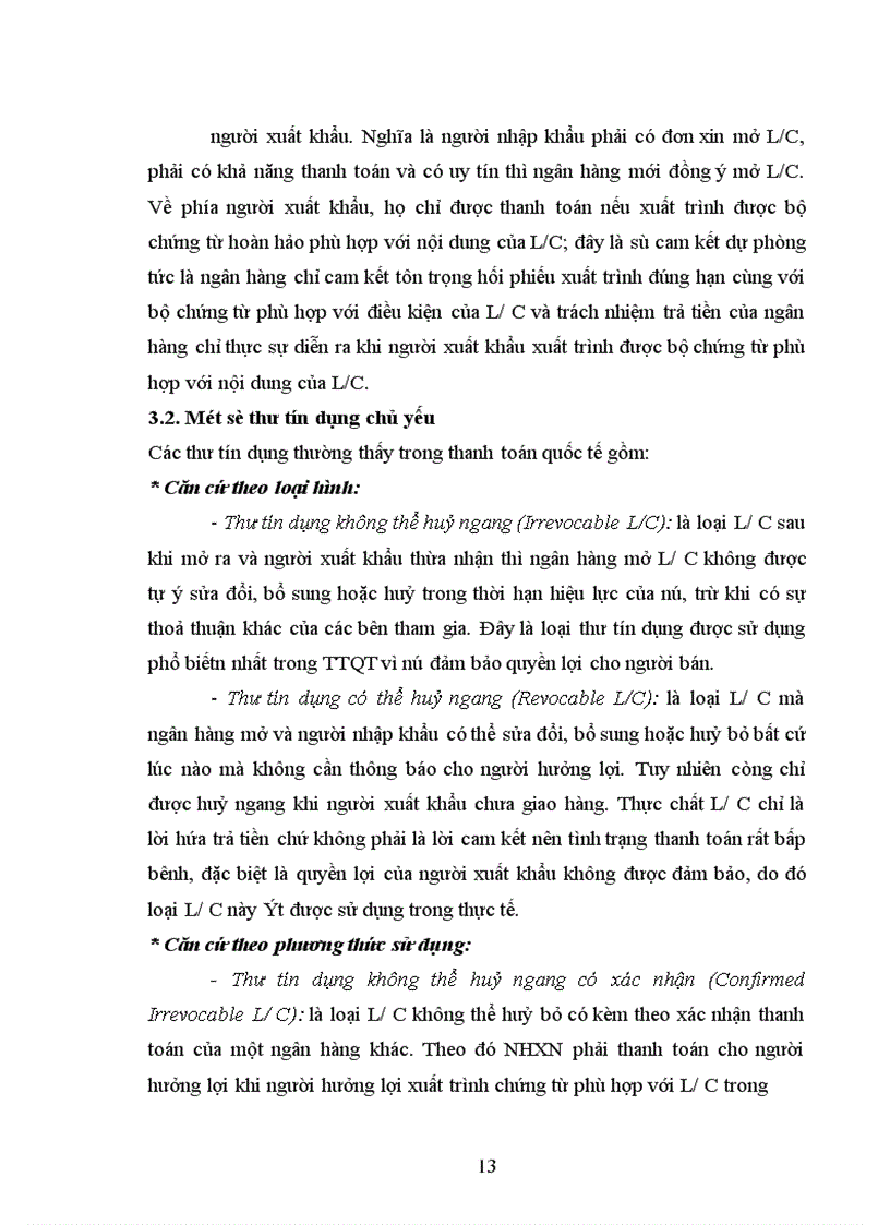 image for page Rủi ro trong phương thức thanh toán Tín dụng chứng từ và các giải pháp hạn chế rủi ro tại Sở giao dịch Ngân hàng Nông nghiệp và Phát triển Nông thôn Việt Nam