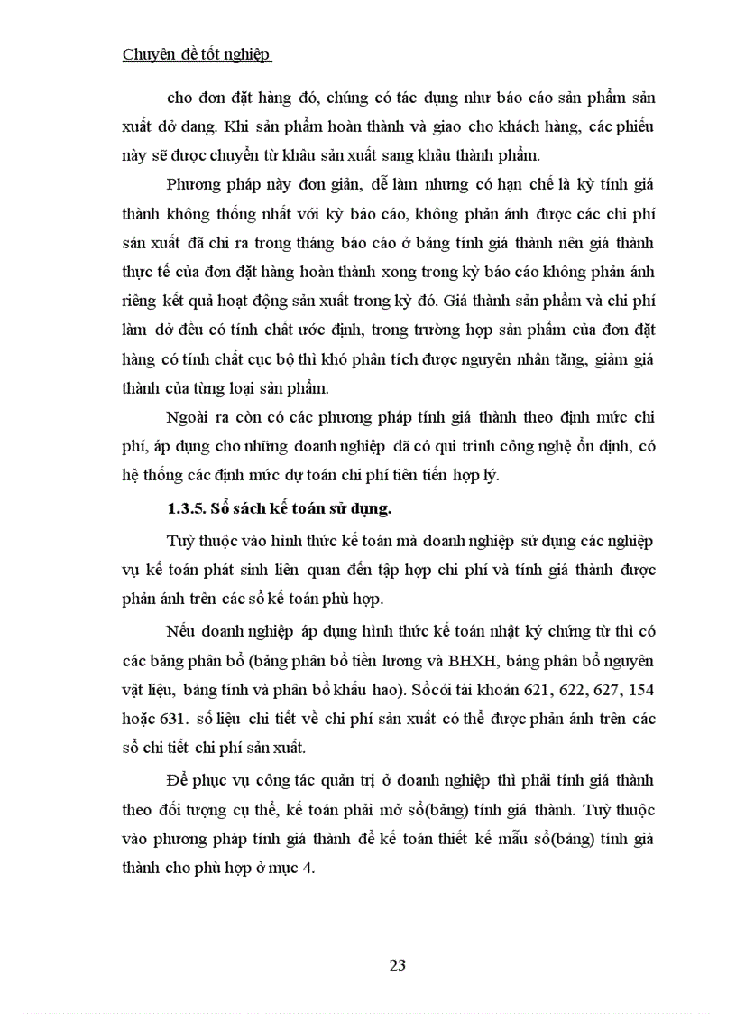 image for page Công tác kế toán tập hợp chi phí sản xuất và tính giá thành sản phẩm tại Công ty TNHH Thế Anh