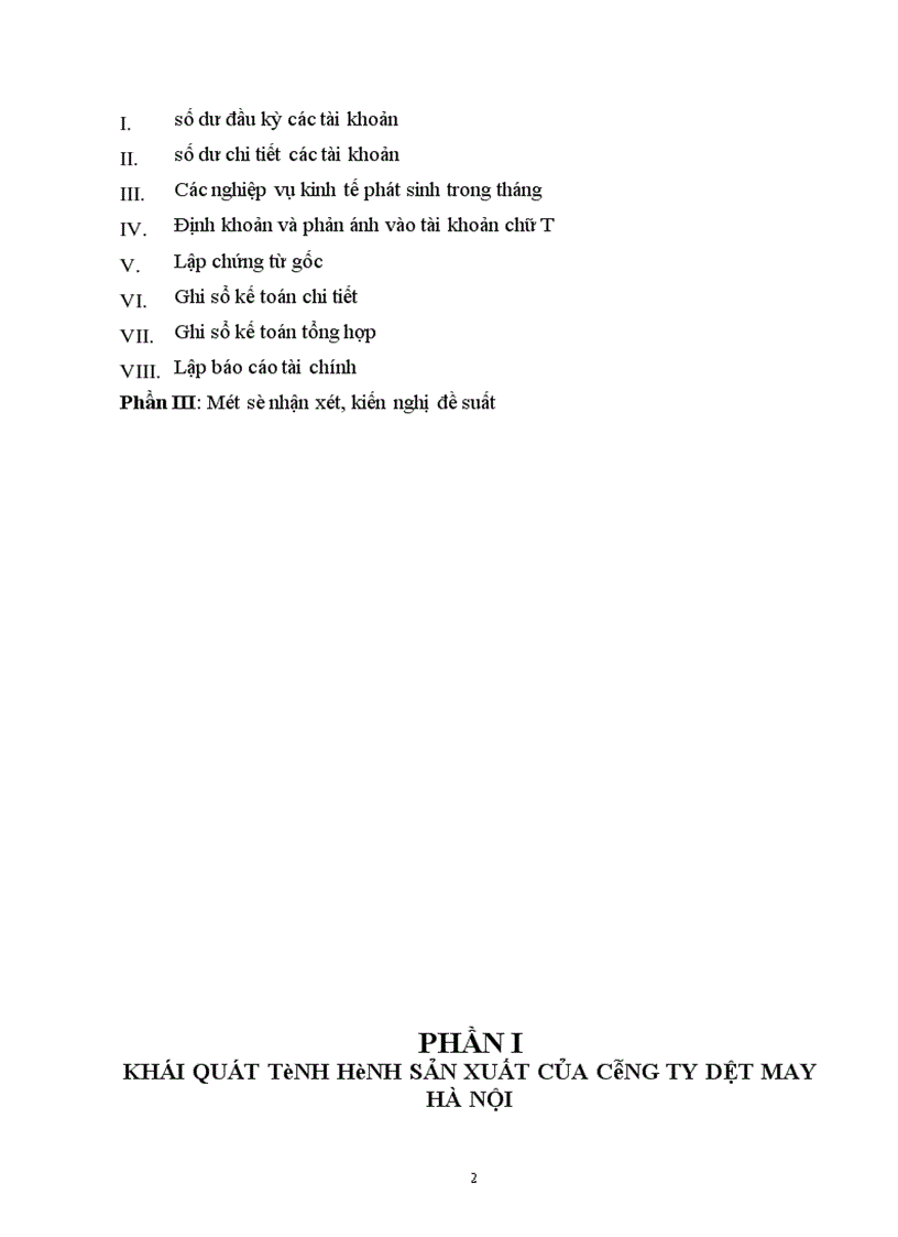 image for page Hạch toán kế toán tại công ty Dệt May Hà Nội