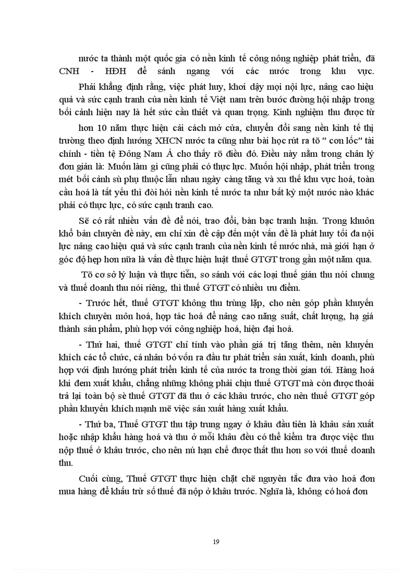 image for page Công tác tính và hạch toán thuế giá trị gia tăng trong việc vận dụng nó ở nước ta hiện nay